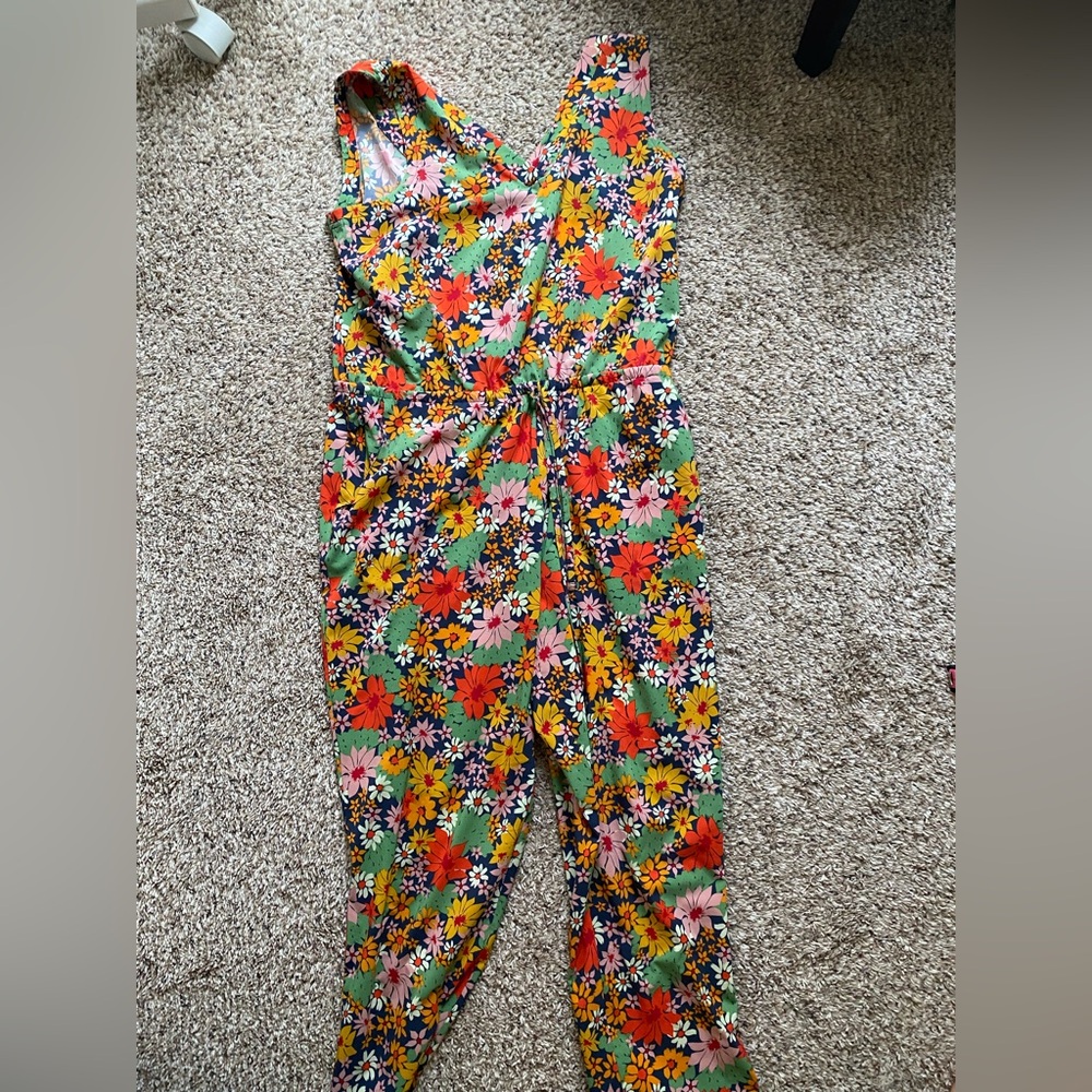 Toad and Co Floral Multicolor Jumpsuit